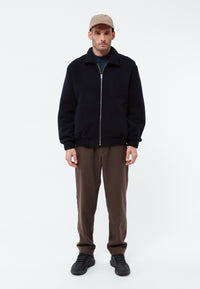 Givn Berlin Bomberjacke GBDAVID aus Wolle Jacket Dark Blue