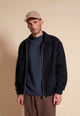 Givn Berlin Bomberjacke GBDAVID aus Wolle Jacket Dark Blue