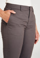 Givn Berlin Bügelfaltenhose MONICA aus Bio-Baumwolle Trousers Dark Grey
