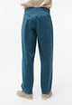 Givn Berlin Bundfaltenhose GBLEWIN relaxed aus Bio-Baumwoll Twill Trousers Basalt