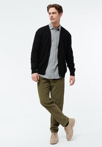 Givn Berlin Cardigan GBJUNIS aus recyceltem Wollgemisch Cardigan Black