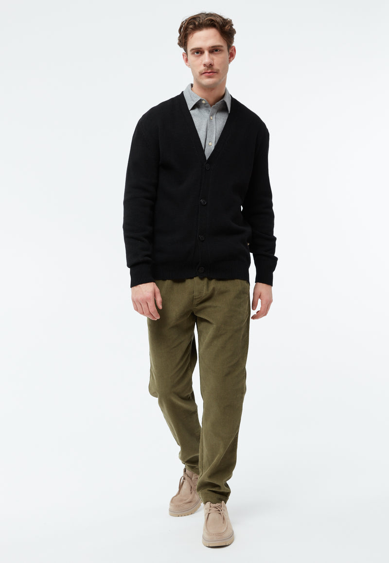 Givn Berlin Cardigan GBJUNIS aus recyceltem Wollgemisch Cardigan Black