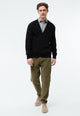 Givn Berlin Cardigan GBJUNIS aus recyceltem Wollgemisch Cardigan Black