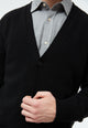 Givn Berlin Cardigan GBJUNIS aus recyceltem Wollgemisch Cardigan Black