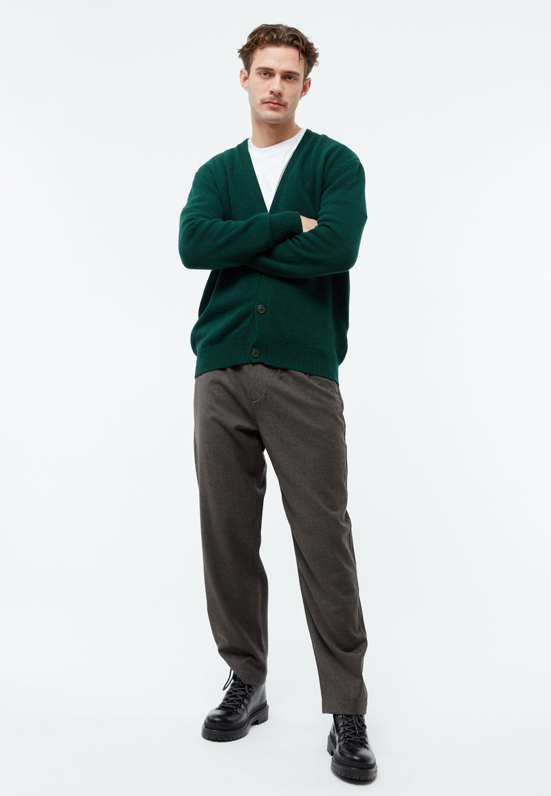 Givn Berlin Cardigan GBJUNIS aus recyceltem Wollgemisch Cardigan Bottle Green