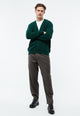 Givn Berlin Cardigan GBJUNIS aus recyceltem Wollgemisch Cardigan Bottle Green