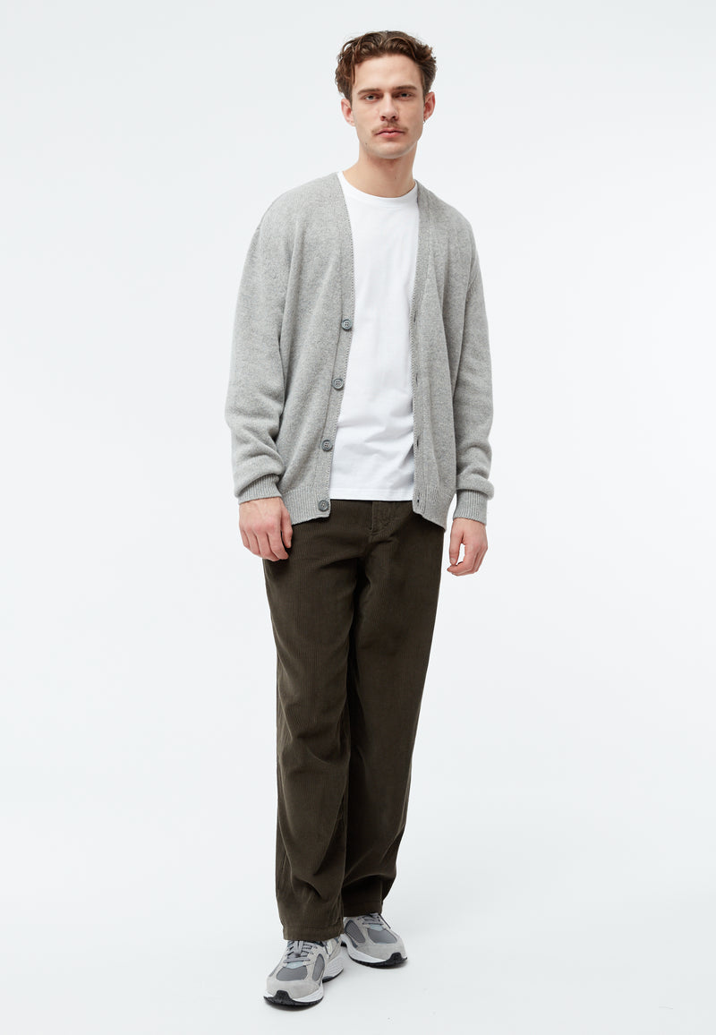 Givn Berlin Cardigan GBJUNIS aus recyceltem Wollgemisch Cardigan Mid Grey