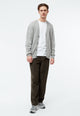 Givn Berlin Cardigan GBJUNIS aus recyceltem Wollgemisch Cardigan Mid Grey