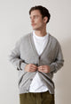 Givn Berlin Cardigan GBJUNIS aus recyceltem Wollgemisch Cardigan Mid Grey
