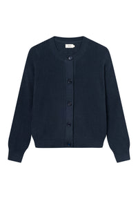 Givn Berlin Cardigan GBOLINA relaxed Fit aus Bio-Baumwolle Cardigan Midnight Blue