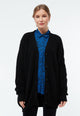 Givn Berlin Cardigan GBRAYA im loose Fit aus recyceltem Wollgemisch Cardigan Black