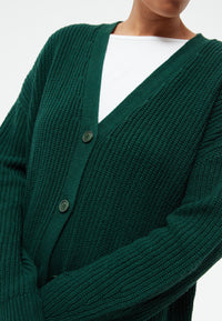 Givn Berlin Cardigan GBRAYA im loose Fit aus recyceltem Wollgemisch Cardigan Bottle Green