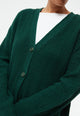 Givn Berlin Cardigan GBRAYA im loose Fit aus recyceltem Wollgemisch Cardigan Bottle Green