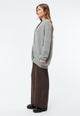 Givn Berlin Cardigan GBRAYA im loose Fit aus recyceltem Wollgemisch Cardigan Mid Grey