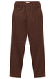 Givn Berlin Chinohose GBERIC aus Bio-Baumwolle mit elastischem Bund Trousers Sepia Brown