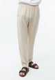 Givn Berlin Leinenose GBERIC mit Tunnelzug Trousers Beige (Linen)