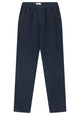 Givn Berlin Chinohose GBERIC aus Leinen mit elastischem Bund Trousers Midnight Blue (Linen)