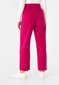 Givn Berlin Cordhose CLAIRE aus Bio-Baumwolle Trousers Berry Pink (Cord)