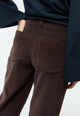 Givn Berlin Cordhose GBCORALIE in eleganter Passform aus Bio-Baumwolle Trousers Coffee Brown (Cord)