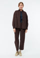 Givn Berlin Cordhose GBCORALIE in eleganter Passform aus Bio-Baumwolle Trousers Coffee Brown (Cord)