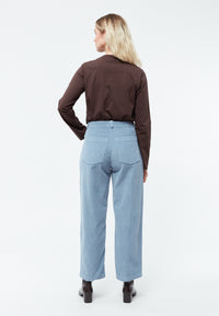 Givn Berlin Cordhose GBCORALIE in eleganter Passform aus Bio-Baumwolle Trousers Frosty Blue (Cord)