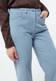 Givn Berlin Cordhose GBCORALIE in eleganter Passform aus Bio-Baumwolle Trousers Frosty Blue (Cord)