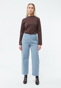 Givn Berlin Cordhose GBCORALIE in eleganter Passform aus Bio-Baumwolle Trousers Frosty Blue (Cord)