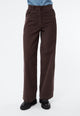 Givn Berlin Cordhose GBELENA in weiter Passform aus Bio-Baumwolle Trousers Coffee Brown (Cord)