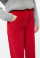 Givn Berlin Cordhose GBELENA in weiter Passform aus Bio-Baumwolle Trousers Crimson (Cord)