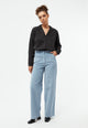 Givn Berlin Cordhose GBELENA in weiter Passform aus Bio-Baumwolle Trousers Frosty Blue (Cord)