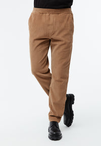 Givn Berlin Cordhose GBERIC aus Bio-Baumwolle mit elastischem Bund Trousers Dark Camel (Cord)
