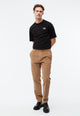Givn Berlin Cordhose GBERIC aus Bio-Baumwolle mit elastischem Bund Trousers Dark Camel (Cord)