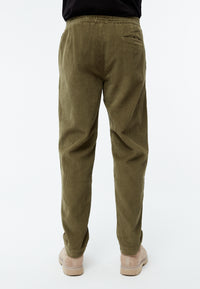 Givn Berlin Cordhose GBERIC aus Bio-Baumwolle mit elastischem Bund Trousers Khaki (Cord)