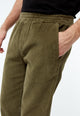 Givn Berlin Cordhose GBERIC aus Bio-Baumwolle mit elastischem Bund Trousers Khaki (Cord)