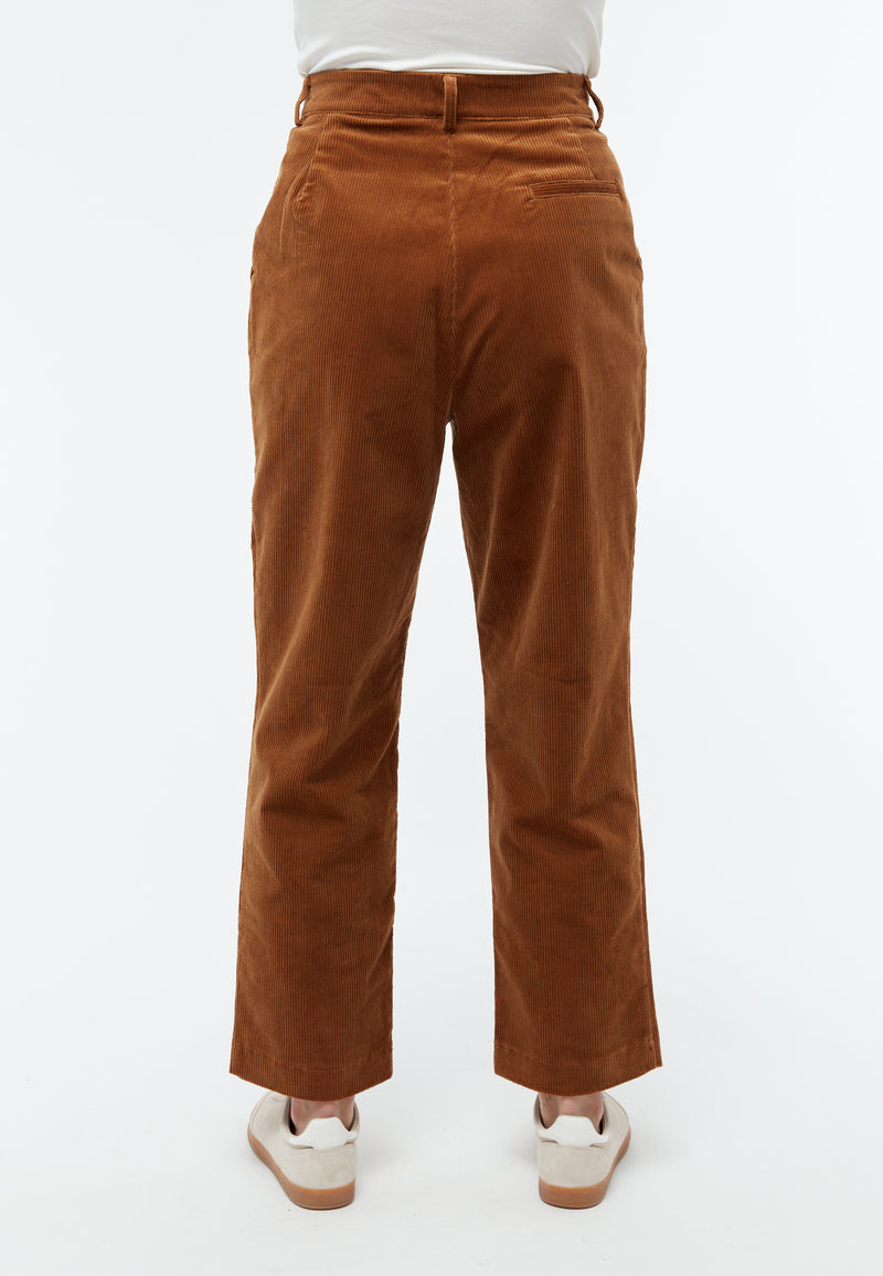 Givn Berlin Cordhose MAIKE aus Bio-Baumwolle Trousers Caramel Brown (Cord)