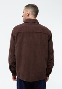 Givn Berlin Cordjacke GBCURT aus Bio-Baumwolle Jacket Coffee Brown (Cord)