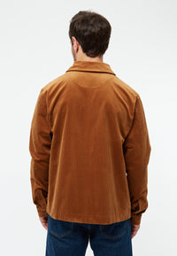 Givn Berlin Cordjacke NOAH aus Bio-Baumwolle Jacket Caramel Brown (Cord)