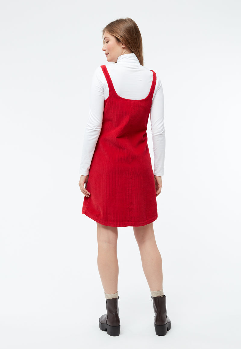 Givn Berlin Cordkleid GBWENDY aus Bio-Baumwolle Dress Crimson (Cord)