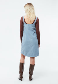 Givn Berlin Cordkleid GBWENDY aus Bio-Baumwolle Dress Frosty Blue (Cord)