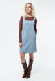 Givn Berlin Cordkleid GBWENDY aus Bio-Baumwolle Dress Frosty Blue (Cord)
