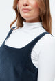 Givn Berlin Cordkleid GBWENDY aus Bio-Baumwolle Dress Midnight Blue (Cord)