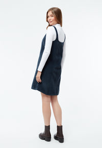 Givn Berlin Cordkleid GBWENDY aus Bio-Baumwolle Dress Midnight Blue (Cord)