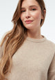 Givn Berlin Cropped Strickpullover GBJELLA aus recyceltem Wollgemisch Sweater Beige
