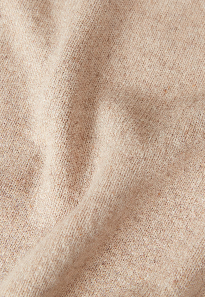 Givn Berlin Cropped Strickpullover GBJELLA aus recyceltem Wollgemisch Sweater Beige