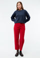 Givn Berlin Cropped Strickpullover GBJELLA aus recyceltem Wollgemisch Sweater Dark Blue