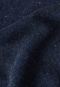 Givn Berlin Cropped Strickpullover GBJELLA aus recyceltem Wollgemisch Sweater Dark Blue