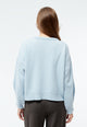 Givn Berlin Cropped Strickpullover GBJELLA aus recyceltem Wollgemisch Sweater Light Blue