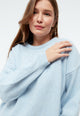Givn Berlin Cropped Strickpullover GBJELLA aus recyceltem Wollgemisch Sweater Light Blue