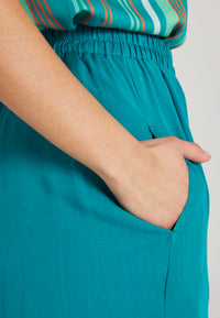 Givn Berlin Culotte ANNA aus TENCEL™ Lyocell Trousers Sea Green (Tencel)