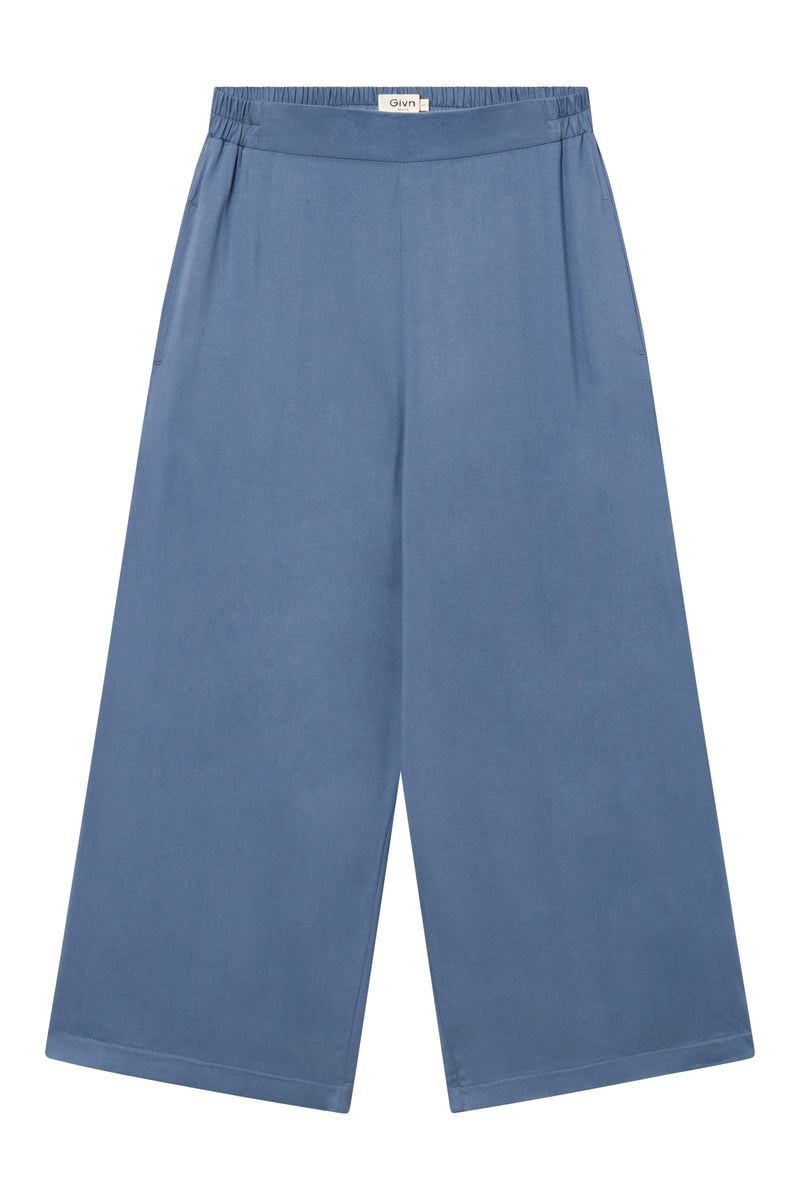 Givn Berlin Culotte GBANNA aus LENZING™ ECOVERO™ Trousers Steel Blue